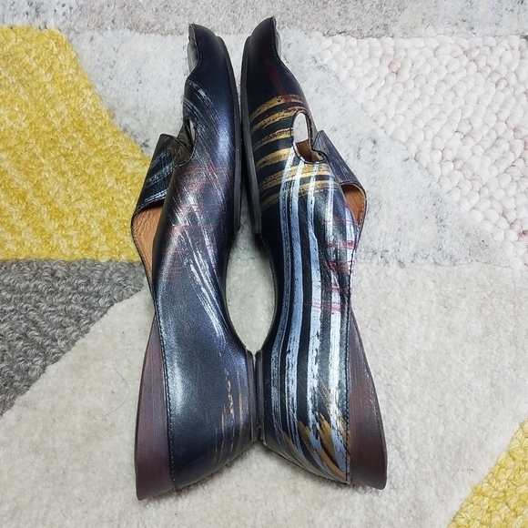 Sofft Metallic Slides Sandals 7.5 - Picture 3 of 9